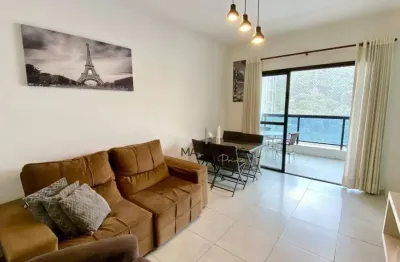 Apartamento flat à 100 metros da praia das pitangueiras com varanda gourmet, 2 dormitórios, 2 vagas e lazer