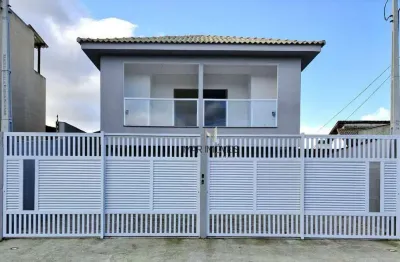 Sobreposta térrea com 2 dormitórios à venda, 80 m² por r$ 420.000 - vila santa rosa - guarujá/sp