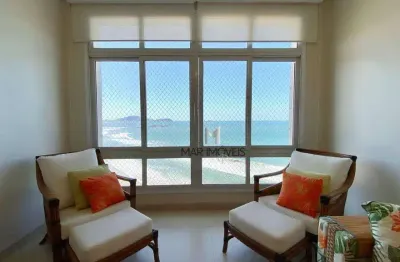 Apartamento reformado à venda frente total ao mar na pitangueiras  com 3 dormitórios