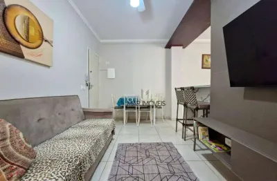 Apartamento com 1 dormitório à venda, 50 m² por r$ 335.000,00 - astúrias - guarujá/sp