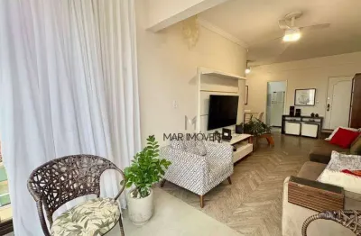 Apartamento reformado à venda na praia do tombo | mar imóveis prime