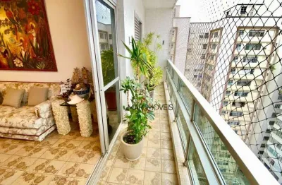 Apartamento à venda, 135 m² por r$ 630.000,00 - pitangueiras - guarujá/sp