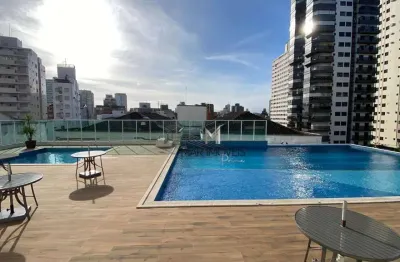Apartamento novo com 66m², varanda gourmet, 2 dormitórios, 2 vagas e lazer completo na praia das astúrias