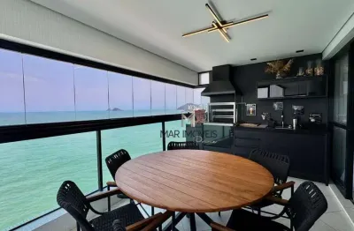 Apartamento com 3 dormitórios à venda, 190 m² por r$ 1.850.000,00 - pitangueiras - guarujá/sp