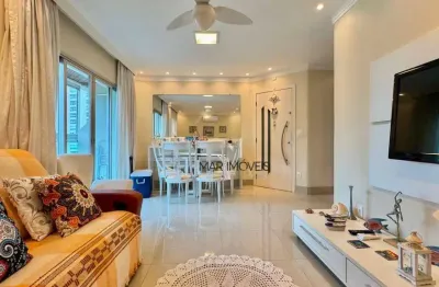 Apartamento com 2 suítes, com lazer à venda, 100 m² por r$ 550.000 - praia das astúrias - guarujá/sp