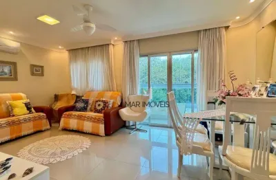 Apartamento com 2 suítes, com lazer à venda, 100 m² por r$ 550.000 - praia das astúrias - guarujá/sp