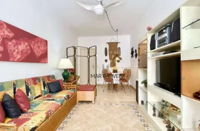 Apartamento com 3 dormitórios à venda, 80 m² por r$ 410.000,00 - pitangueiras - guarujá/sp
