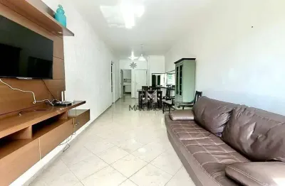 Apartamento com 2 dormitórios à venda, 100 m² por r$ 450.000 - enseada - guarujá/sp