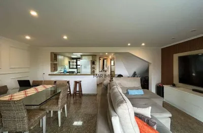 Apartamento com 3 dormitórios à venda, 144 m² por r$ 600.000 - enseada - guarujá/sp
