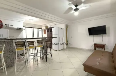 Apartamento com 2 dormitórios, 65 m² - venda por r$ 220.000 ou aluguel por r$ 2.200/mês - praia da enseada - guarujá/sp