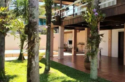 Sobrado com 4 dormitórios à venda, 332 m² por r$ 750.000 - jardim virginia - guarujá/sp