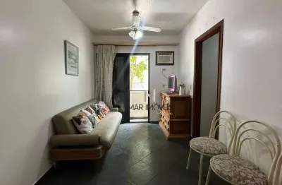 Apartamento com 2 dormitórios à venda, 70 m² por r$ 330.000 - praia da enseada - guarujá/sp