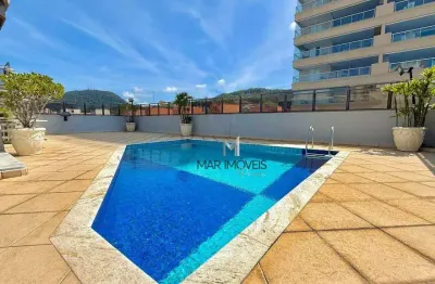 Apartamento com lazer á venda na praia da enseada/mar imóveis prime.