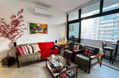 Apartamento com 2 dormitórios à venda, 105 m² por r$ 660.000 - barra funda - guarujá/sp
