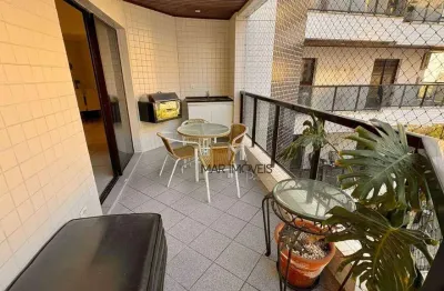 Apartamento com 3 suítes, 132 m² - venda por r$ 960.000 ou aluguel por r$ 6.500/mês - praia das pitangueiras - guarujá/sp
