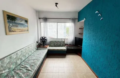 Apartamento com 1 dormitório à venda, 50 m² por r$ 200.000 - enseada - guarujá/sp
