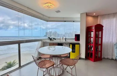 Apartamento com 3 dormitórios à venda, 150 m² por r$ 1.800.000,00 - praia das astúrias - guarujá/sp