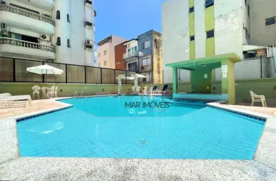 Apartamento á venda na praia da enseada com lazer/mar imóveis prime.