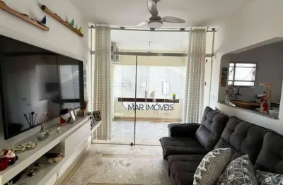 Apartamento com 2 dormitórios à venda, 75 m² por R$ 380.000 - Balneário Cidade Atlântica - Guarujá/SP