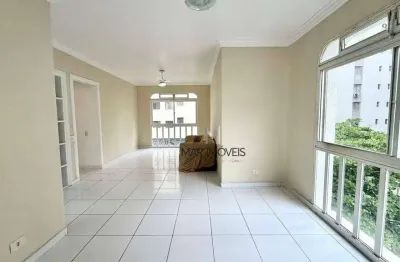 Apartamento com 3 dormitórios para alugar, 120 m² por R$ 4.500,02/mês - Pitangueiras - Guarujá/SP