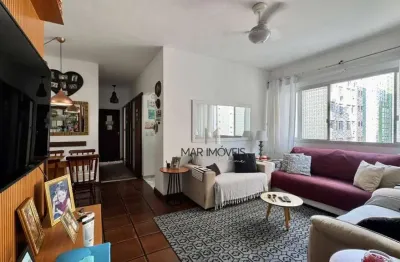 Apartamento com 3 dormitórios à venda, 90 m² por R$ 530.000 - Pitangueiras - Guarujá/SP