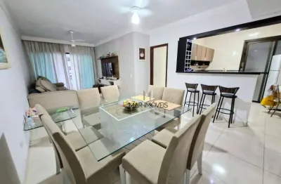 Apartamento com 3 dormitórios à venda, 100 m² por r$ 490.000 - praia da enseada - guarujá/sp