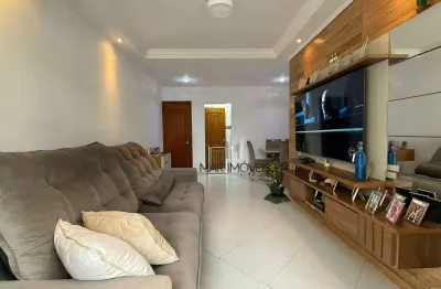 Apartamento com 3 dormitórios à venda, 83 m² por r$ 480.000,00 - jardim las palmas - guarujá/sp