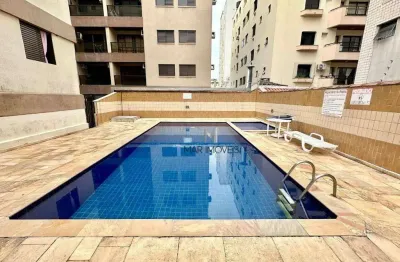 Apartamento com 2 dormitórios à venda, 73 m² por R$ 510.000,00 - Praia do Tombo - Guarujá/SP