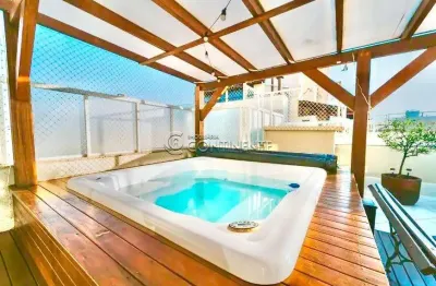 Cobertura com 3 quartos à venda na rua bias peixoto, 50, abraão, florianópolis por r$ 1.650.000