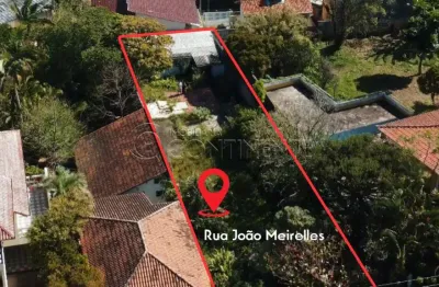 Terreno à venda na rua joão meirelles, 555, bom abrigo, florianópolis por r$ 1.450.000