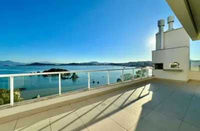 Cobertura com 2 quartos à venda na rua videira, 192, abraão, florianópolis por r$ 3.600.000