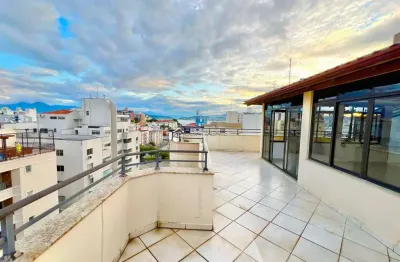 Cobertura com 3 quartos à venda na rua bias peixoto, 75, abraão, florianópolis por r$ 1.200.000
