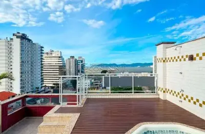 Cobertura com 4 quartos à venda na rua marechal câmara, 171, estreito, florianópolis por r$ 1.500.000