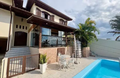 Casa com 5 quartos à venda na rua mário cândido da silva, 32, abraão, florianópolis por r$ 2.200.000