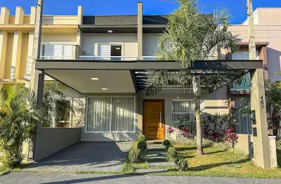 Casa em condomínio para venda em indaiatuba, jardim montreal residence, 3 dormitórios, 3 suítes, 4 banheiros, 2 vagas
