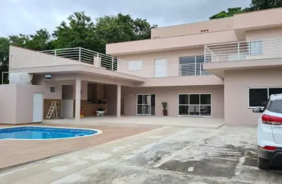 Casa para venda em araçoiaba da serra, residencial aquarius, 5 dormitórios, 3 suítes, 5 banheiros, 8 vagas