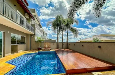 Casa em condomínio para venda em campinas, swiss park, 6 dormitórios, 3 suítes, 5 banheiros, 4 vagas