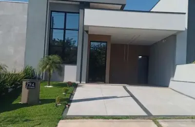 Casa em condomínio para venda em indaiatuba, loteamento park gran reserve, 3 dormitórios, 1 suíte, 2 banheiros, 3 vagas