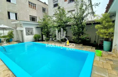 Casa à venda, 3 quartos no bairro gonzaga em santos