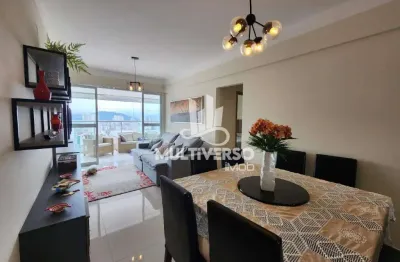 Seu novo lar no coração do gonzaga: apartamento 02 suites, encantador com varanda gourmet, 108m², r$1.865.000,00
