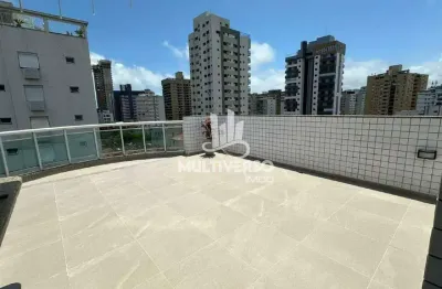 Cobertura à venda, 3 quartos no bairro ponta da praia em santos