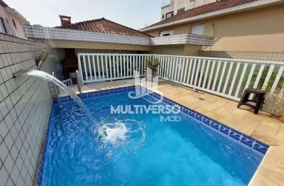 Casa com 5 quartos à venda no Embaré, Santos 