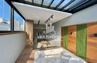 Cobertura com 3 quartos à venda no Pompéia, Santos 