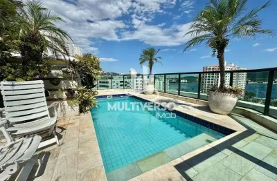 Cobertura à venda, 6 quartos no bairro ponta da praia em santos