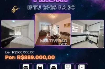 Apartamento à venda, 2 quartos no bairro aparecida em santos