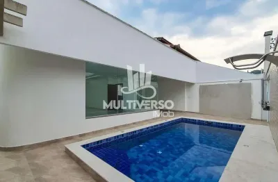 Casa com 3 dormitórios à venda, 180 m² por r$ 3.000.000,00 - canto do forte - praia grande/sp