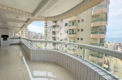 Apartamento à venda, 3 quartos no bairro tupi em praia grande