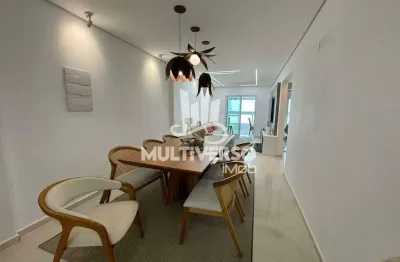 Apartament 3 dormitorios, 2 suites frente mar - maracanã - praia grande