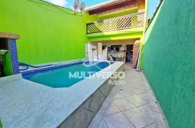 Casa à venda, 3 quartos no bairro guilhermina em praia grande