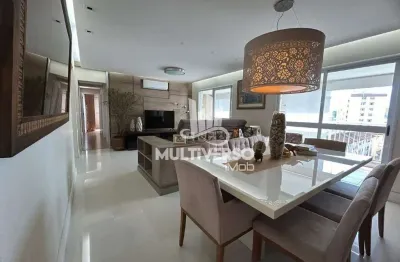 Apartamento de luxo reformado , gonzaga, 160m², lazer completo, sacada, 02 vagas de garagem r$2.128.000,00